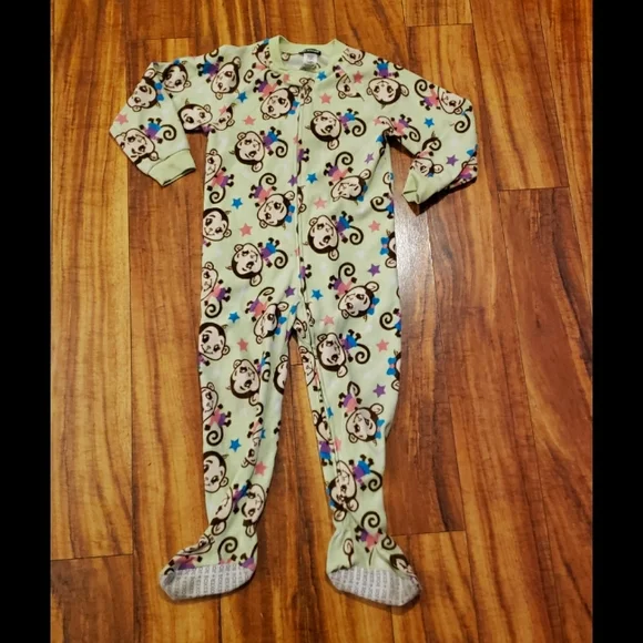 Joe Boxer Pajamas Joe Boxer Girls 5t Zip Up One Piece Footie